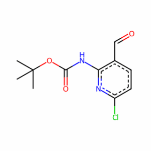tert-Butyl 6-chloro-3-formylpyridin-2-ylcarbamate