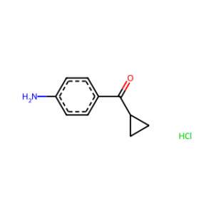 (4-Aminophenyl)(cyclopropyl)methanone hydrochloride
