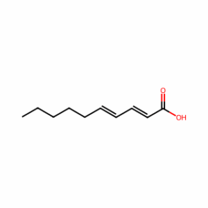 (2E,4E)-deca-2,4-dienoic acid