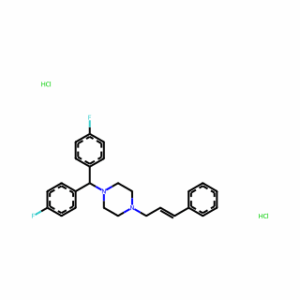 (E)-1-[Bis(4-fluorophenyl)methyl]-4-cinnamylpiperazine dihydrochloride