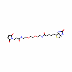 (3aS,4S,6aR)-N-[2-[2-[2-[[3-(2,5-Dihydro-2,5-dioxo-1H-pyrrol-1-yl)-1-oxopropyl]amino]ethoxy]ethoxy]ethyl]hexahydro-2-oxo-1H-thieno[3,4-d]imidazole-4-pentanamide