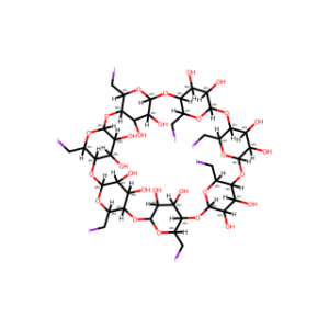Heptakis(6-deoxy-6-iodo)-β-cyclodextrin