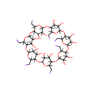 Heptakis(6-deoxy-6-iodo)-β-cyclodextrin