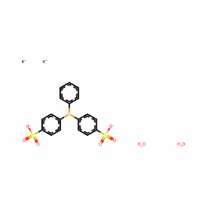 Potassium 4,4′-(phenylphosphinediyl)dibenzenesulfonate dihydrate