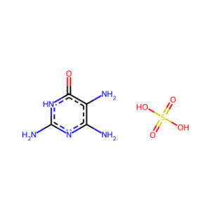 4(1H)-Pyrimidinone, 2,5,6-triamino-, sulfate (1:1) (9CI)