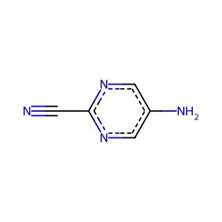2-Pyrimidinecarbonitrile, 5-amino- (9CI)