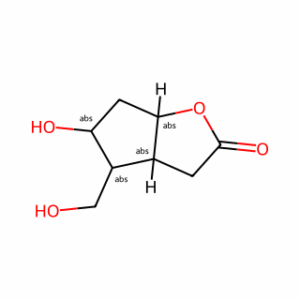 (3aR,4S,5R,6aS)-5-Hydroxy-4-(hydroxymethyl)hexahydro-2H-cyclopenta[b]furan-2-one