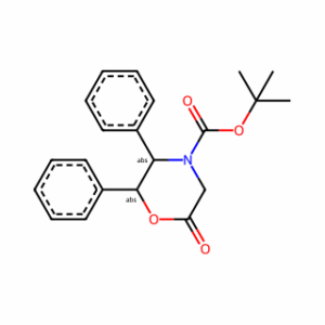 (2S,3R)-(+)-N-tert-Butoxycarbonyl-6-oxo-2,3-diphenylmorpholine