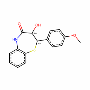 (2S,3S)-2,3-Dihydro-3-hydroxy-2-(4-methoxyphenyl)-1,5-benzothiazepin-4(5H)-one