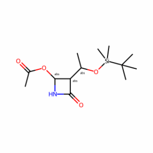 (3S,4R)-4-Acetoxy-3-[(R)-1-(tert-butyldimethylsilyloxy)ethyl]azetidin-2-one