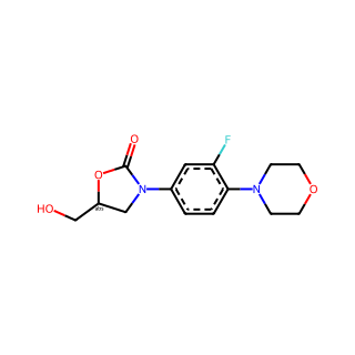 (5R)-3-(3-Fluoro-4-morpholinophenyl)-5-(hydroxymethyl)oxazolidin-2-one