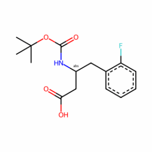 (R)-3-((tert-Butoxycarbonyl)amino)-4-(2-fluorophenyl)butanoic acid