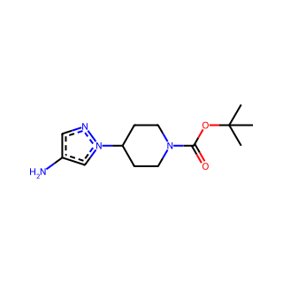 tert-butyl 4-(4-amino-1H-pyrazol-1-yl)piperidine-1-carboxylate