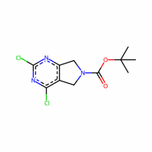 TERT-BUTYL 2,4-DICHLORO-5H-PYRROLO[3,4-D]PYRIMIDINE-6(7H)-CARBOXYLATE