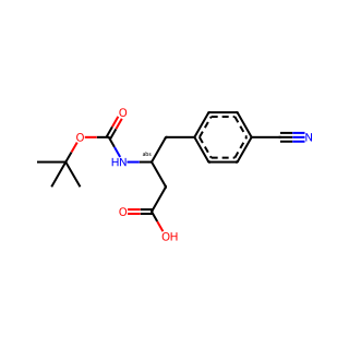 (R)-3-((tert-Butoxycarbonyl)amino)-4-(4-cyanophenyl)butanoic acid