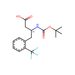 (S)-3-((tert-Butoxycarbonyl)amino)-4-(2-(trifluoromethyl)phenyl)butanoic acid
