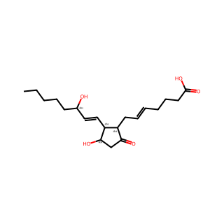(5Z,11α,13E,15S)-11,15-dihydroxy-9-oxoprosta-5,13-dien-1-oic acid