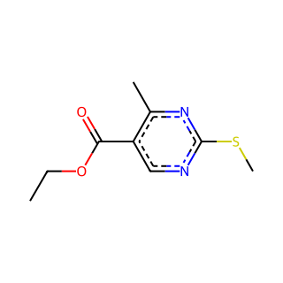 Ethyl 4-Methyl-2-(Methylthio)Pyrimidine-5-Carboxylate
