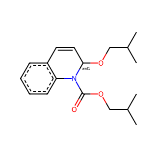 Isobutyl 1,2-dihydro-2-isobutoxy-1-quinoline-carboxylate
