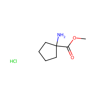 Methyl 1-amino-1-cyclopentanecarboxylate hydrochloride