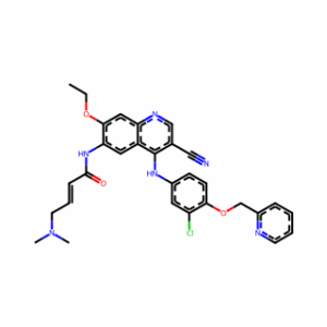 (2E)-N-[4-[[3-Chloro-4-(2-pyridinylmethoxy)phenyl]amino]-3-cyano-7-ethoxy-6-quinolinyl]-4-(dimethylamino)-2-butenamide