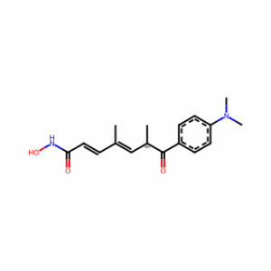 (R,2E,4E)-7-(4-(dimethylamino)phenyl)-N-hydroxy-4,6-dimethyl-7-oxohepta-2,4-dienamide