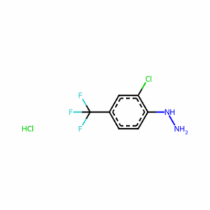 (2-Chloro-4-(trifluoromethyl)phenyl)hydrazine hydrochloride