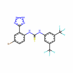 Thiourea, N′-[3,5-bis(trifluoromethyl)phenyl]-N-[4-bromo-2-(2H-tetrazol-5-yl)phenyl]-