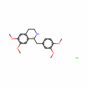 (1R)-1-[(3,4-Dimethoxyphenyl)methyl]-1,2,3,4-tetrahydro-6,7-dimethoxy-isoquinoline hydrochloride