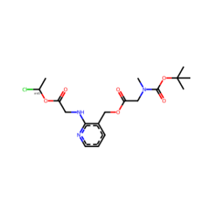 GLYCINE, N-[(1,1-DIMETHYLETHOXY)CARBONYL]-N-METHYL-, [2-[[(1-CHLOROETHOXY)CARBONYL]METHYLAMINO]-3-PYRIDINYL]METHYL ESTER