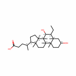 (R)-4-((3R,5S,6R,7R,8S,9S,10S,13R,14S,17R)-6-ethyl-3,7-dihydroxy-10,13-dimethylhexadecahydro-1H-cyclopenta[a]phenanthren-17-yl)pentanoic acid
