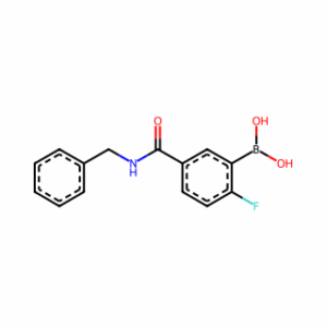 (5-(Benzylcarbamoyl)-2-fluorophenyl)boronic acid