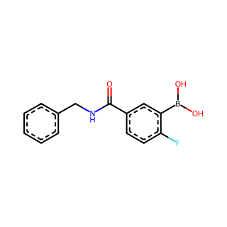 (5-(Benzylcarbamoyl)-2-fluorophenyl)boronic acid