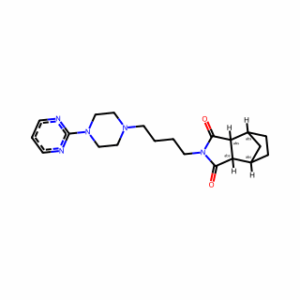 (3aα,4β,7β,7aα)-Hexahydro-2-[4-[4-(2-pyrimidinyl)-1-piperazinyl]butyl]-4,7-methano-1H-isoindole-1,3(2H)-dione
