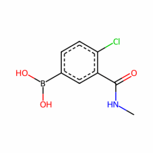(4-Chloro-3-(methylcarbamoyl)phenyl)boronic acid