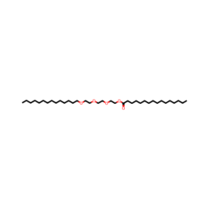 Hexadecanoic acid,2-[2-[2-(tetradecyloxy)ethoxy]ethoxy]ethyl ester