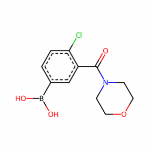 (4-Chloro-3-(Morpholine-4-Carbonyl)Phenyl)Boronic Acid