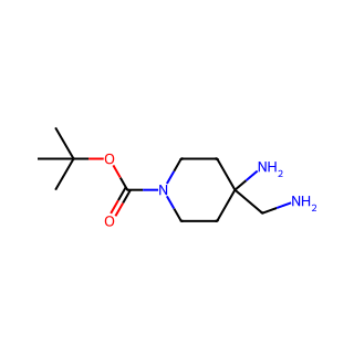tert-Butyl 4-amino-4-(aminomethyl)piperidine-1-carboxylate