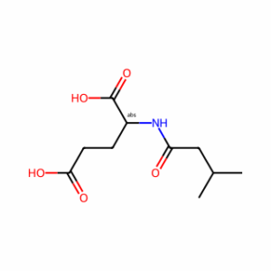 (2S)-2-(3-methylbutanoylamino)pentanedioic acid