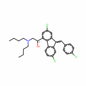 (9Z)-2,7-Dichloro-9-[(4-chlorophenyl)methylene]-α-[(dibutylamino)methyl]-9H-fluorene-4-methanol