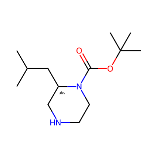 (S)-tert-Butyl 2-isobutylpiperazine-1-carboxylate