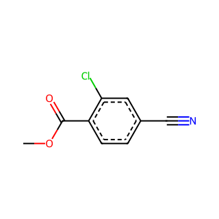 Methyl 2-chloro-4-cyanobenzoate