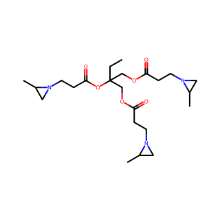 Trimethylolpropane tris(2-methyl-1-aziridinepropionate)