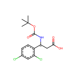 (S)-3-((Tert-Butoxycarbonyl)Amino)-3-(2,4-Dichlorophenyl)Propanoic Acid