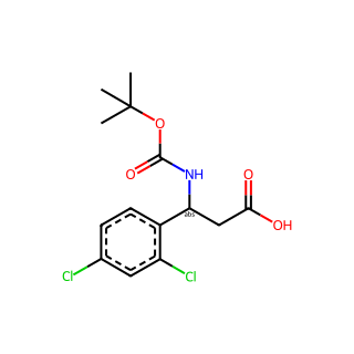(S)-3-((Tert-Butoxycarbonyl)Amino)-3-(2,4-Dichlorophenyl)Propanoic Acid