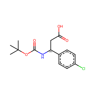 (S)-3-((tert-Butoxycarbonyl)amino)-3-(4-chlorophenyl)propanoic acid