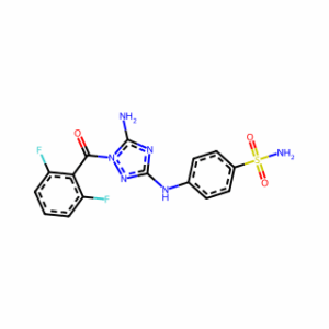 4-[[5-Amino-1-(2,6-difluorobenzoyl)-1H-1,2,4-triazol-3-yl]amino]benzenesulfonamide