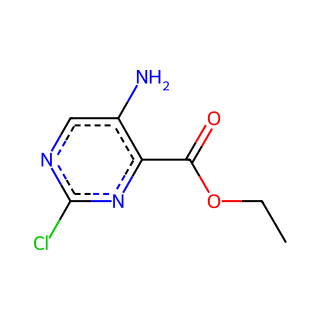 Ethyl 5-amino-2-chloropyrimidine-4-carboxylate