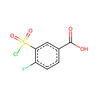 3-Chlorosulfonyl-4-fluorobenzoic acid