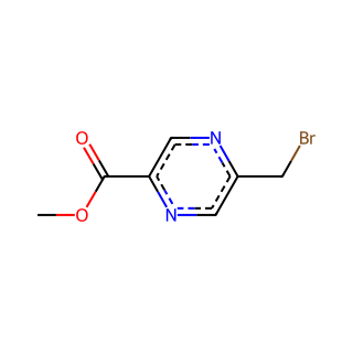 methyl 5-(bromomethyl)pyrazine-2-carboxylate
